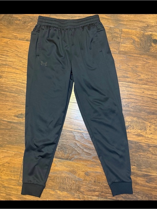 Under Armour Other - Under Armour Men's Black Fleece Jogger Pants 100% Polyester Activewear L Loose